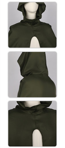 Title 7, Mens and Womens Medieval Cloak Halloween Cost...