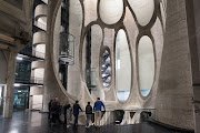 The atrium of the Zeitz MOCAA, which will officially open on September 22.