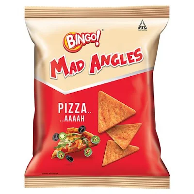 Bingo Mad Angles Chips - Pizza - 75 gm