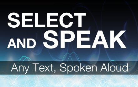 Select and Speak - Text to Speech small promo image