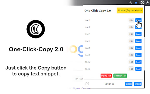 One-Click-Copy 2