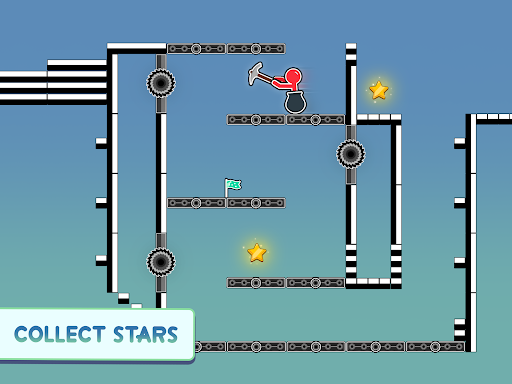 Hammer Climb Stick man Games