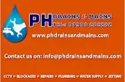 PH Drains and Mains  Logo