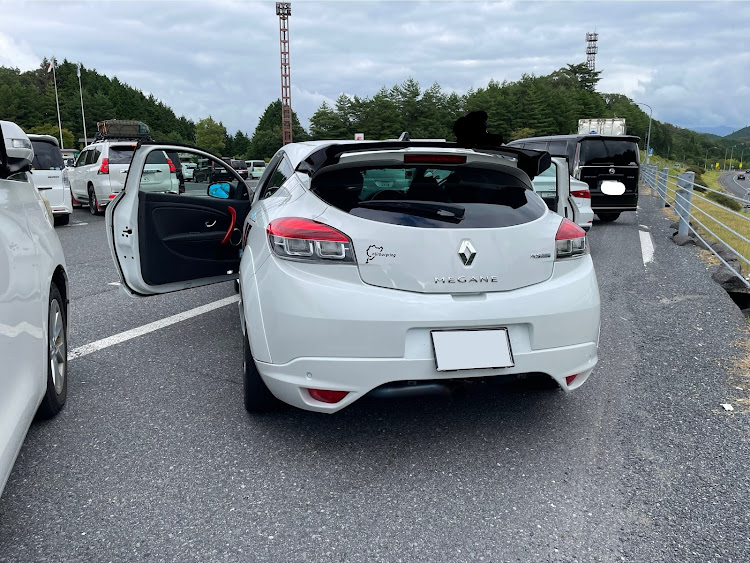 メガーヌ ハッチバックのドライブ・お盆休み・メガーヌ3RS・帰りの道中に関するカスタム事例の投稿画像10枚目