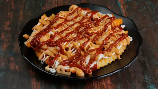 Cheesy Tangy Loaded Fries