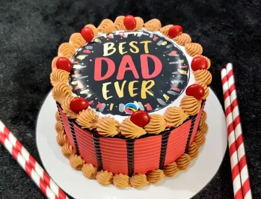 Chocolate Strawberry Cake - Father's Day Special - Whole-wheat, Eggless