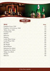 Aatithya Bar & Restaurant menu 1