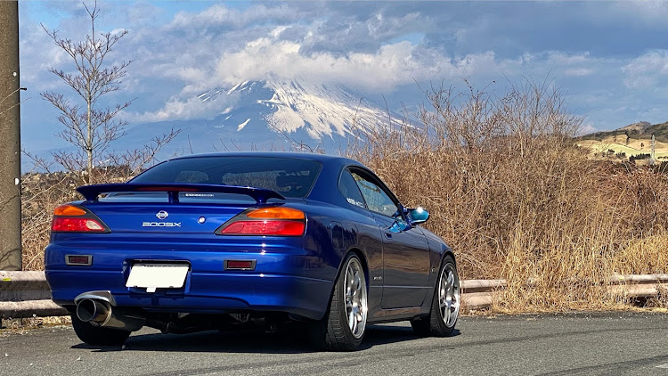 シルビアのホイール交換・ドライブ・純正アルミホイール流用に関するカスタム事例の投稿画像2枚目