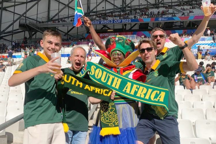 The department of sport, arts and culture has defended financially sporting sports fans Joy “Mama Joy” Chauke and Botha Msila's trip to the Rugby World Cup.