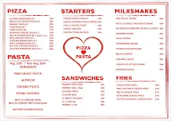 Pizza loves Pasta menu 1