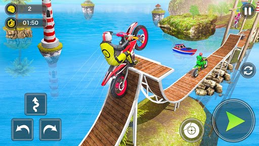 Tricky Bike Trail Stunts - Bike Stunt Racing 3D screenshots 20