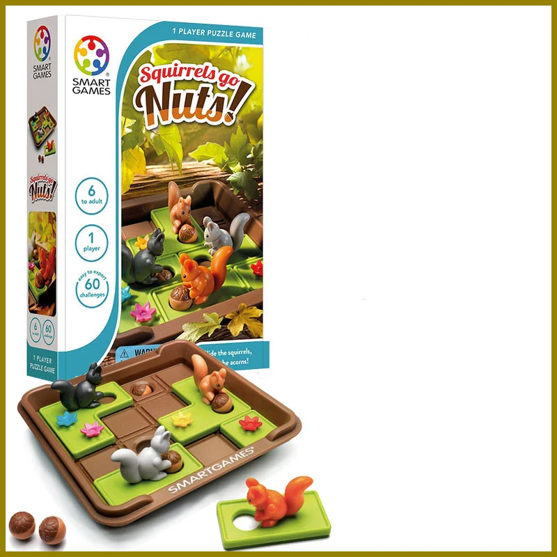 Title 3, Four Crazy Squirrels Childrens Educational Log...