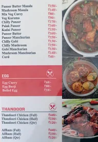 Sindhoor Park Restaurant menu 1