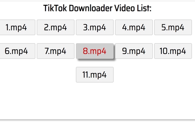 Tiktok downloader