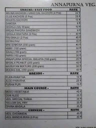 Annapurna Fast Food & Chat Center menu 4