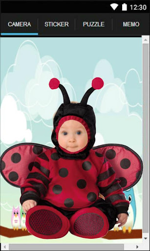 Baby Costumes Photo Montage