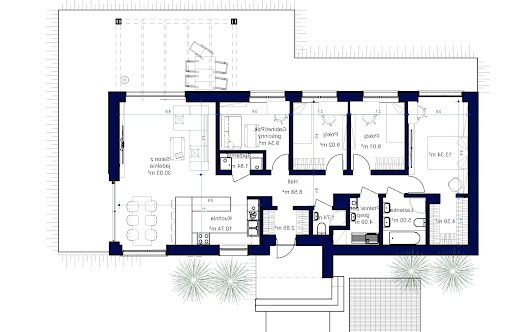 Domidea 12 w3 - Rzut parteru