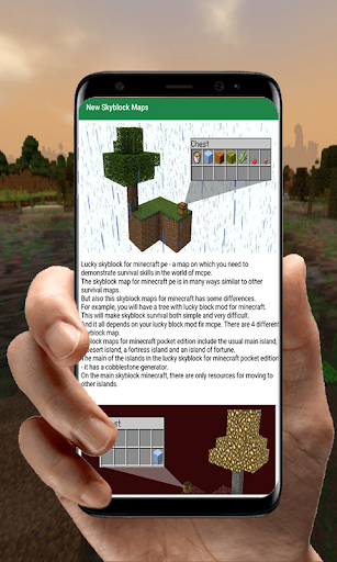 Maps Skyblock for MCPE