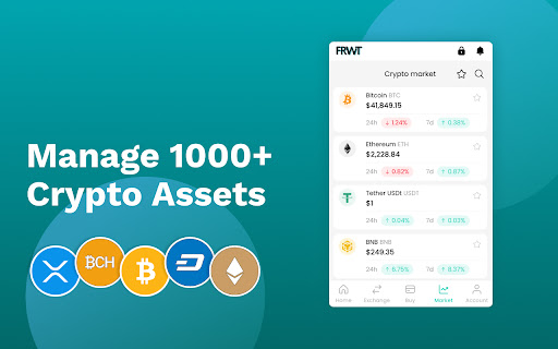 FRWT Secure DeFi Crypto Wallet