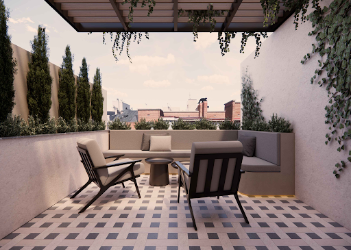 Apartment with terrace 1