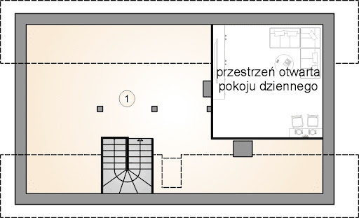 Wektor VIII - Rzut poddasza