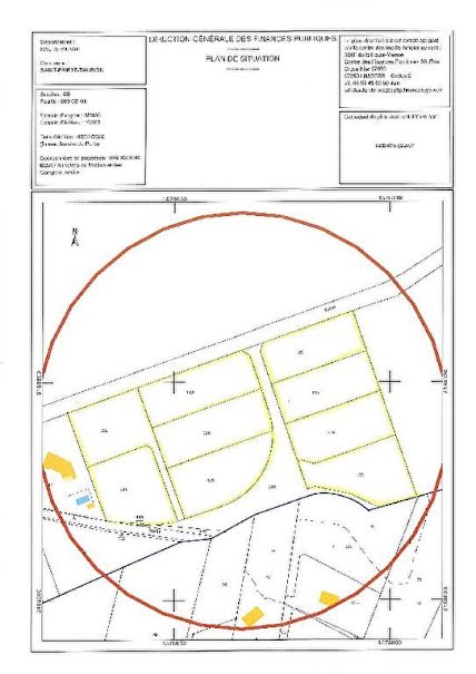 Vente terrain  2327 m² à Saint-Priest-Taurion (87480), 56 694 €