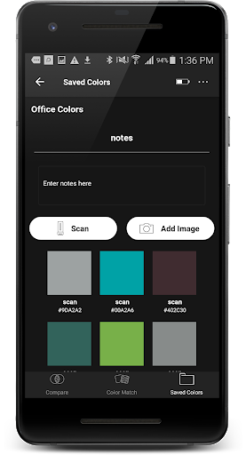 Screenshot Variable Color