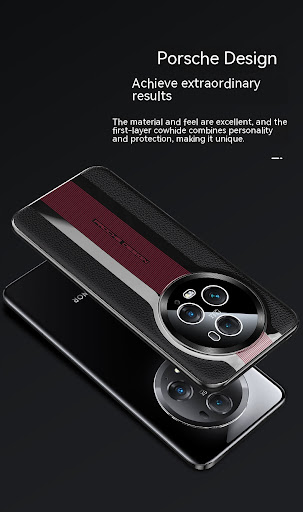 Title 6, Genuine Leather Plating Phone Case for Glory, F...
