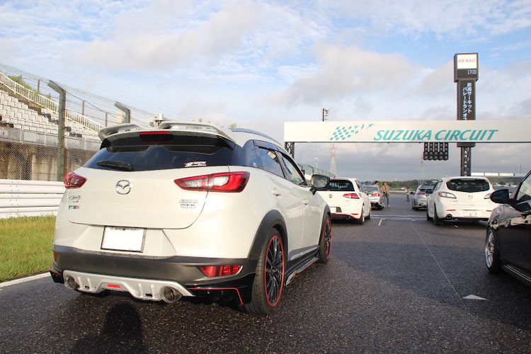 CX-3の鈴鹿サーキット・鈴鹿サーキット走行・鈴鹿パレランに関するカスタム事例の投稿画像2枚目