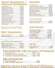 Shree Krishna Sandwiches Fries And Shakes menu 1