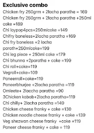 Chopstickzz menu 5