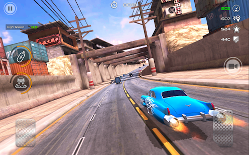 Rocket Carz Racing - Never Stop Screenshot