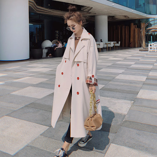 Title 3, High Sense of Fashion Coat, Age-reducing Wester...