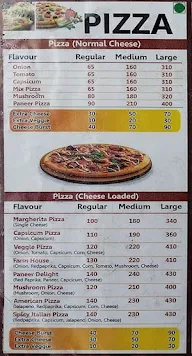 Veggie Pizza Box menu 2