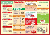 P K Pizza Cafe menu 1