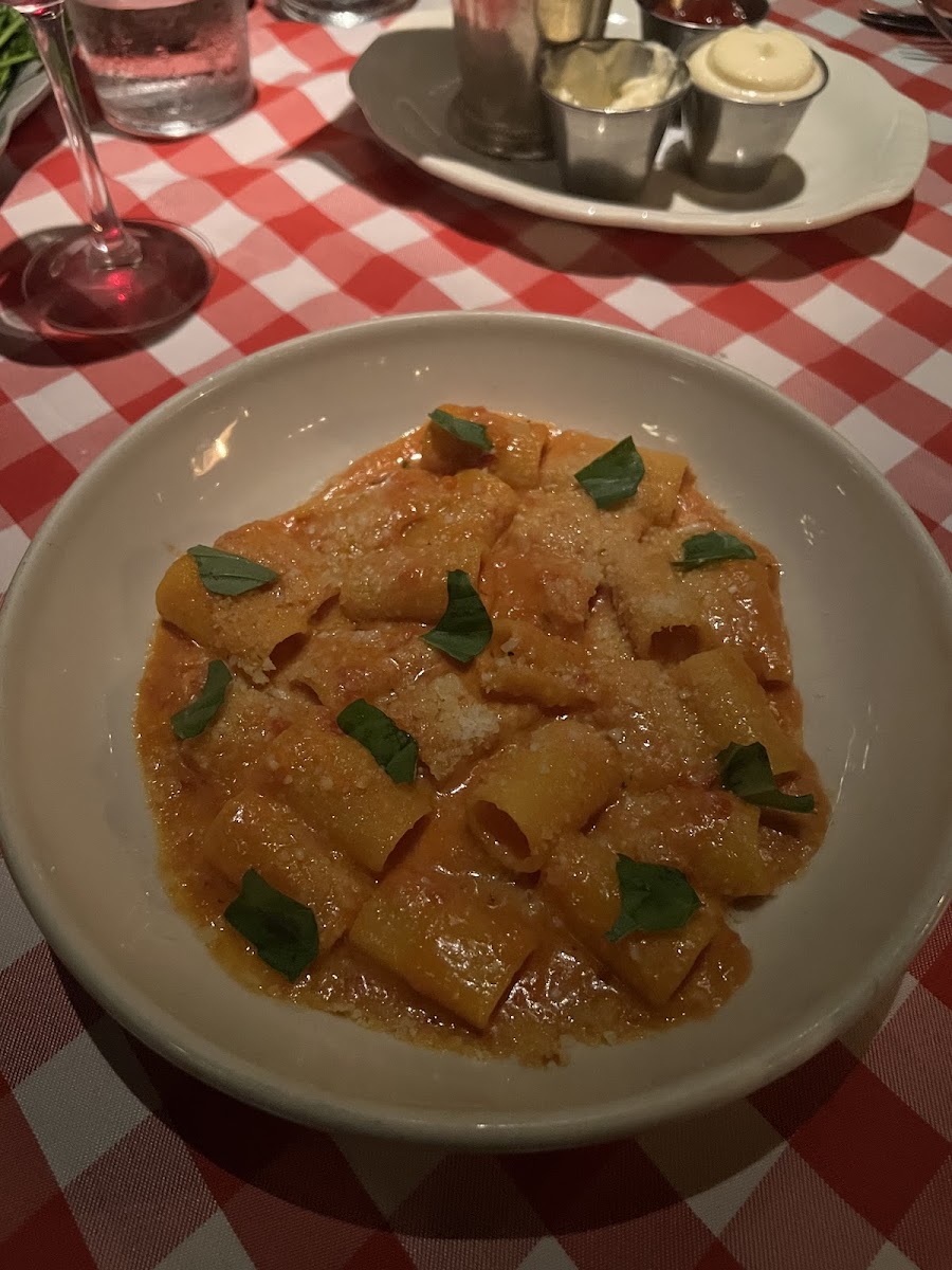 GF Vodka Rigatoni