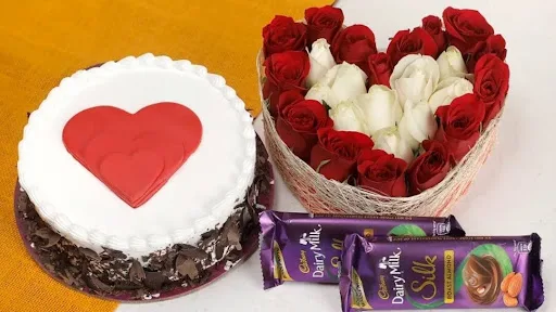 Black Forest Flax Cake [500 Gram] Ros Bunch 2 Dairy Milk