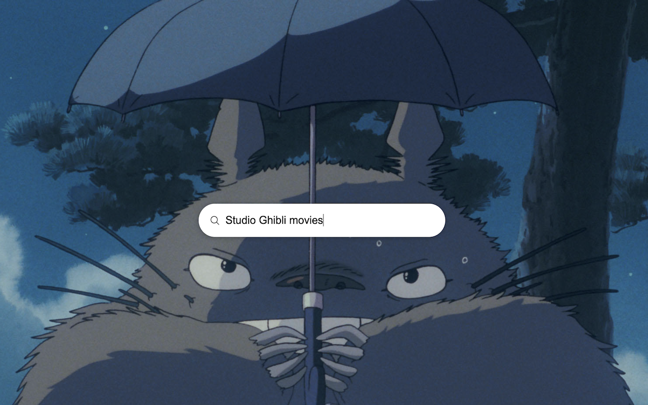 Studio Ghibli New Tab Preview image 1