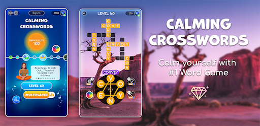 Calming Crosswords Word Puzzle