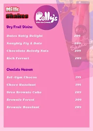 Mr Rolly's Roll Ice Cream menu 8