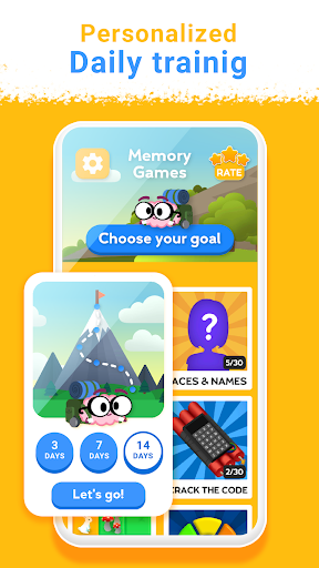 Screenshot Train your Brain. Memory Games