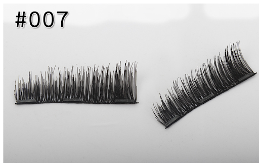 Title 13, 3D magnetic false eyelashes pure manual single ...