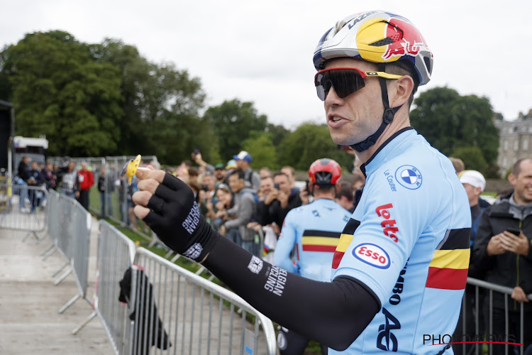 Wout van Aert kan op extra steun rekenen in Glasgow: "Het geeft mij meer sterkte"