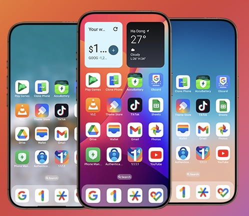 Screenshot OS 26 Launcher, iLauncher Pro
