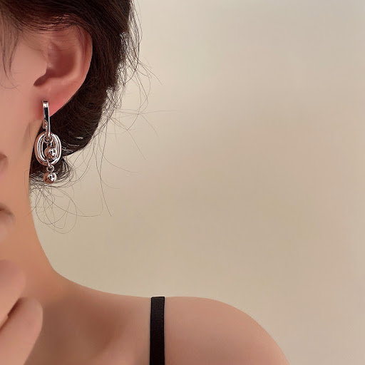 Title 1, Retro Geometric Retro Stud Earrings Fashion for...