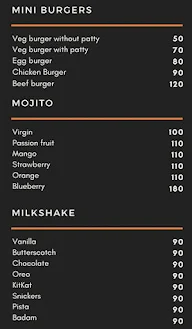 Burger Point menu 1