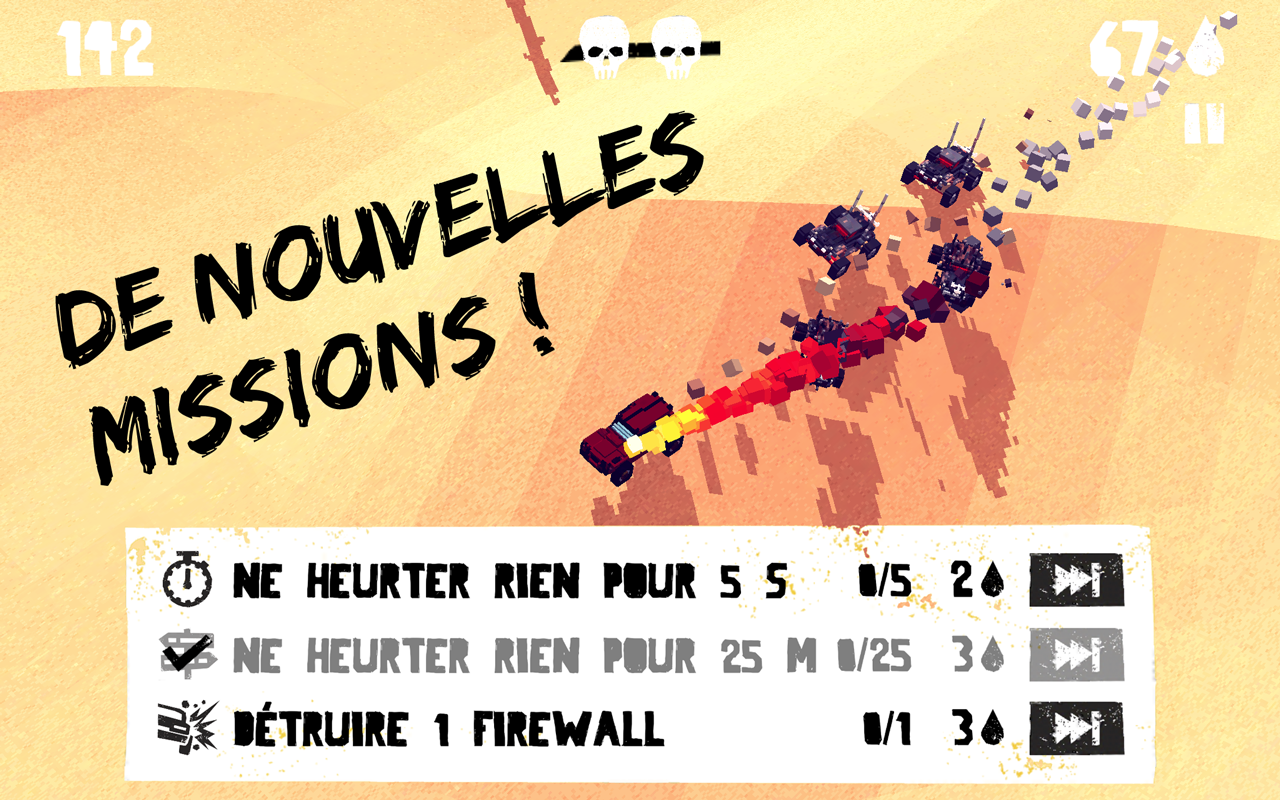 Android application Fury Roads Survivor screenshort