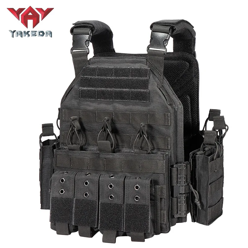 Hızlı Sökülebilir Taktik Yelek Outdoor 6094 Askeri Ekipman CS Savunma Savaş Taktik Yeleği Kamuflaj Elbise Dayanıklı ve konforlu