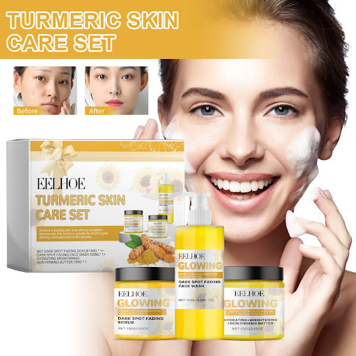 Title 3, Turmeric Skin Care Set Hydrating Cleansing Clea...