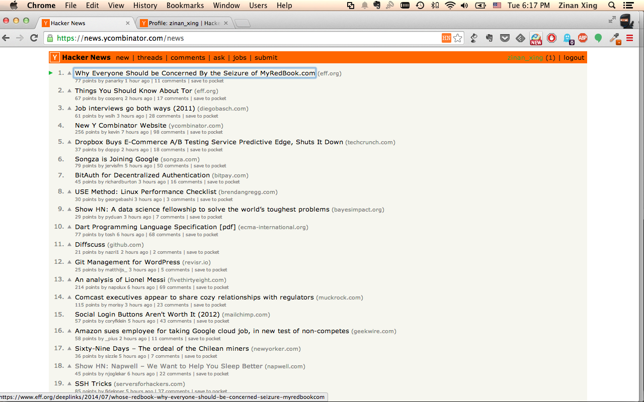 Hacker News Shortcut Preview image 1